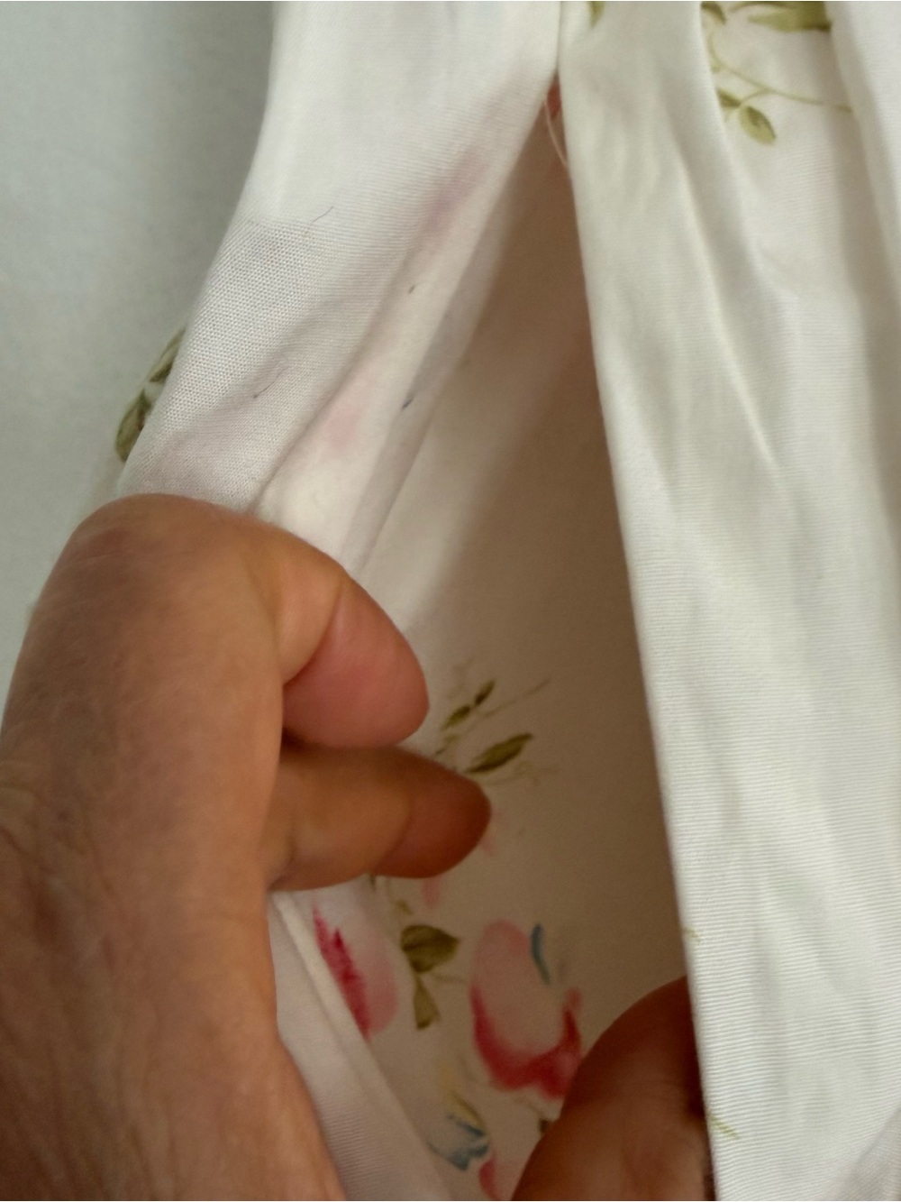 Vintage Ralph Lauren white pleated midi skirt - Picture 3 of 8